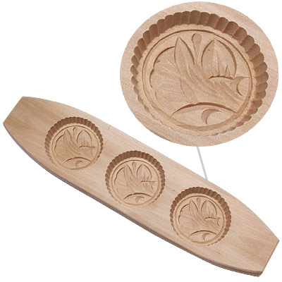 [ WOOD MOLD FOR 3 CAKES - KUPBMW ]