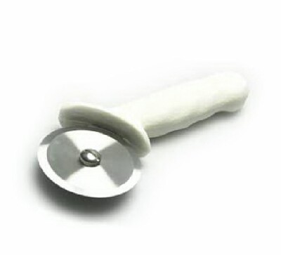 [ PIZZA CUTTER, PLASTIC WHT HDL, ]