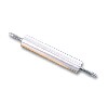 [ ROLLING PIN, ALUMINUM, 13"X3-1/2" BARREL ]