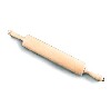 [ ROLLING PIN, WOOD,  7"X2" BARREL ]