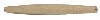 [ ROLLING PIN, WOOD, FRENCH STYLE, 20"X2" ]