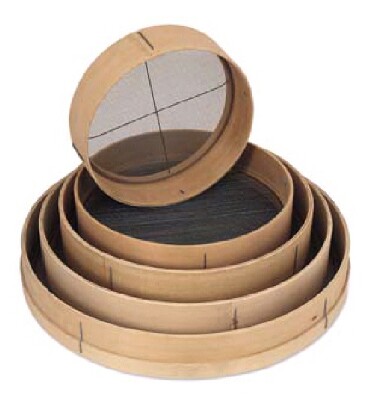SIEVE, WOODEN RIM, 14