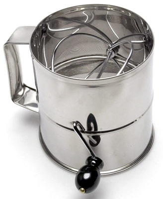[ FLOUR SIFTER, S/S, 5 CUP - KUP ]