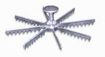 PIE MARKER, CAST ALUMINUM,  9 CUT KUPBW007