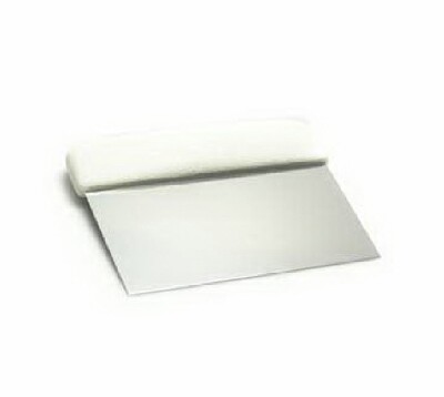 [ DOUGH SCRAPER, POLY HANDLE, 4- ]