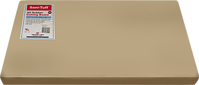 [ RUBBER CUTTING BOARD, RECT. 18 ]