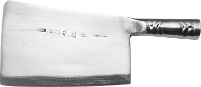 CHOPPER #1 (SS) (METAL HANDLE), 7.5
