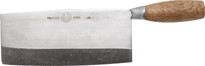 [ CLEAVER #2 (SS) (WOOD HANDLE), ]