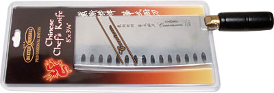 [ CLEAVER (STEEL) (WOOD HANDLE), ]