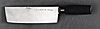 [ CHEF KNIFE, SFHC, WOOD HANDLE, 7" X 2" ]