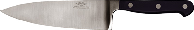 [ CHEF KNIFE, S/S, BLACK HANDLE, ]