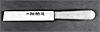 [ PRODUCE KNIFE (SFHC) (PLASTIC HANDLE) 6" ]