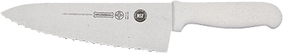 WIDE SANDWICH KNIFE, WAVY EDGE, S/S,  8