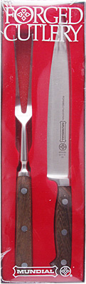 [ KNIFE & FORK SET, IRONWOOD HAN ]