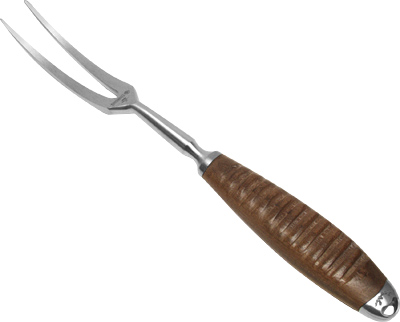 [ COOKING FORK, S/S, WOOD HANDLE ]