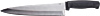 [ SERRATED KNIFE, S/S, RUBBER HDLE, 9-3/4" ]