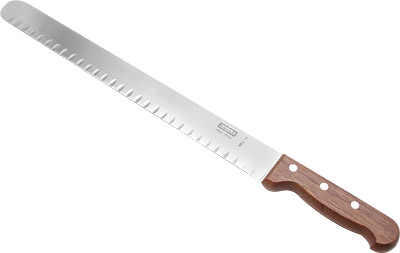 [ SLICER, S/S, WOOD HANDLE, 14