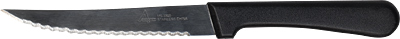 [ STEAK KNIFE, S/S, BLACK HANDLE ]