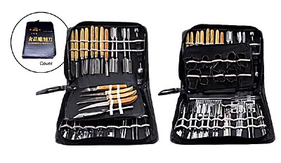 [ CARVING KNIVES (1 SET 46 PCS)  ]