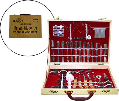 [ CARVING KNIVES (1 SET 65 PCS)  ]