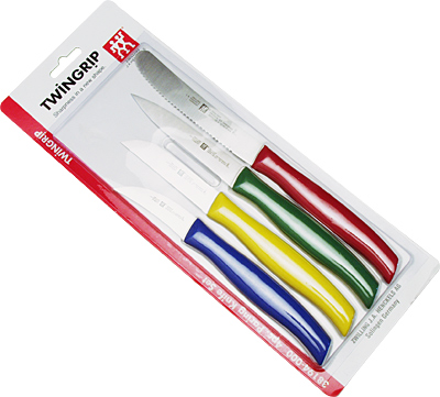 [ PARING KNIFE SET, TWINGRIP, 4  ]