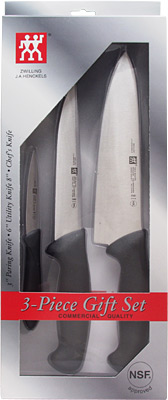 [ THREE-PIECE KNIFE SET, TWINMAS ]