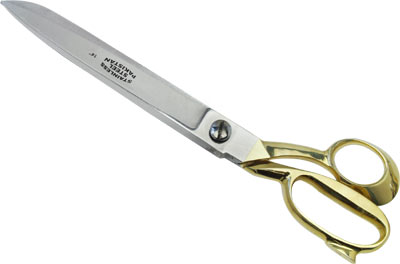 [ SCISSOR, S/S, GOLDEN HANDLE, 1 ]