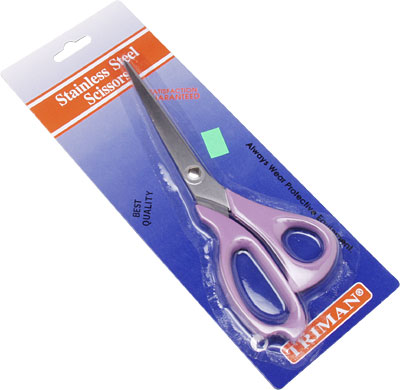 [ SCISSOR, S/S, PLASTIC HANDLE,  ]