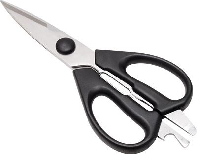 [ SCISSOR, S/S, BLACK HANDLE, 8. ]