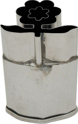 VEGETABLE CUTTER, PEONY W LEAF KUPCOV034