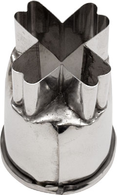 [ VEGETABLE CUTTER, FLOWER, CROS ]