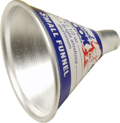 [ FUNNEL, ALUMINUM, 2-3/4