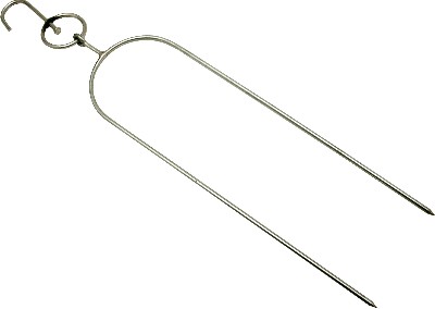 [ DUCK ROASTING FORK,S/S, 5