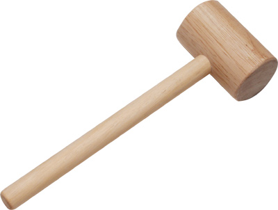 [ CRAB HAMMER / CRACKER, WOOD, 8 ]