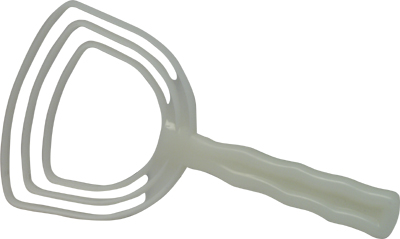 [ BONE DUST SCRAPER, WHITE PLAST ]