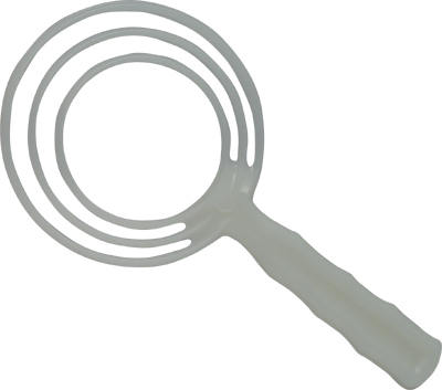 [ BONE DUST SCRAPER, WHITE PLAST ]