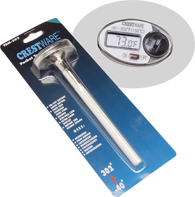 [ THERMOMETER, POCKET, -40� TO 3 ]