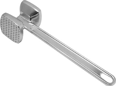 [ MEAT TENDERIZER, 2-SIDED, 9