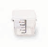 [ FOOD STORAGE CONTAINER, SQ., CLEAR, 2 QT ]