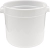 [ FOOD STORAGE CONTAINER, RD., WHITE,  2QT ]