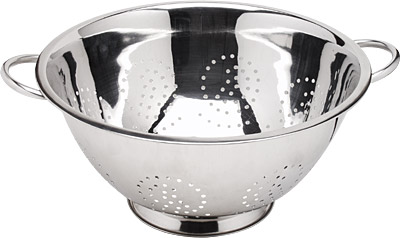 [ COLANDER, S/S WITH BASE, 13-3/ ]