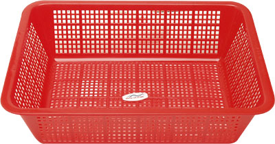 [ BASKET, PLASTIC, RECT., 12