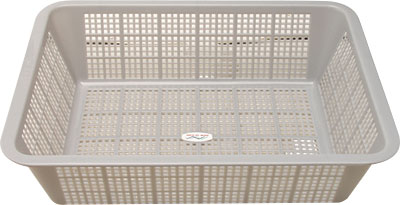 [ BASKET, PLASTIC, RECT., 14