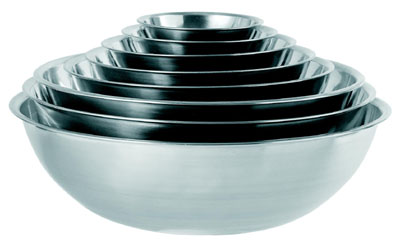 [ MIXING BOWL, S/S, 17-3/8