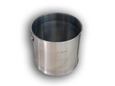 [ PAIL, S/S, STRAIGHT SIDE, 12