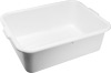 [ TOTE BOX, 21.25"X 5.75"X7", WHITE ]