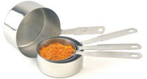 [ MEASURING CUP SET, S/S, 4 PCS  ]