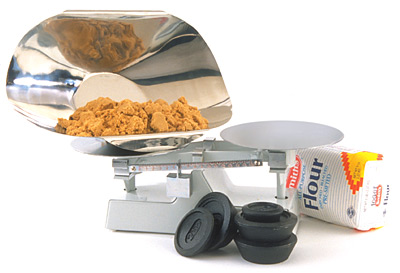 [ BAKER DOUGH SCALE, W/SCOOP,  8 ]