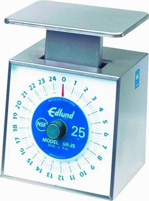 COUNTERTOP, PORTION SCALE, 25 LBS X 4 OZ KUPMSC005