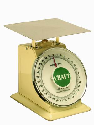 COUNTERTOP SCALE,   2 LBS X 1/8 OZ KUPMSC010
